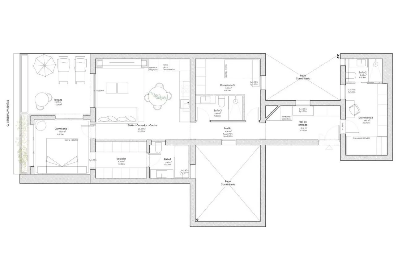 Imagen de Calle del General Pardiñas, Barrio de Salamanca, Madrid capital (Ref.2020)