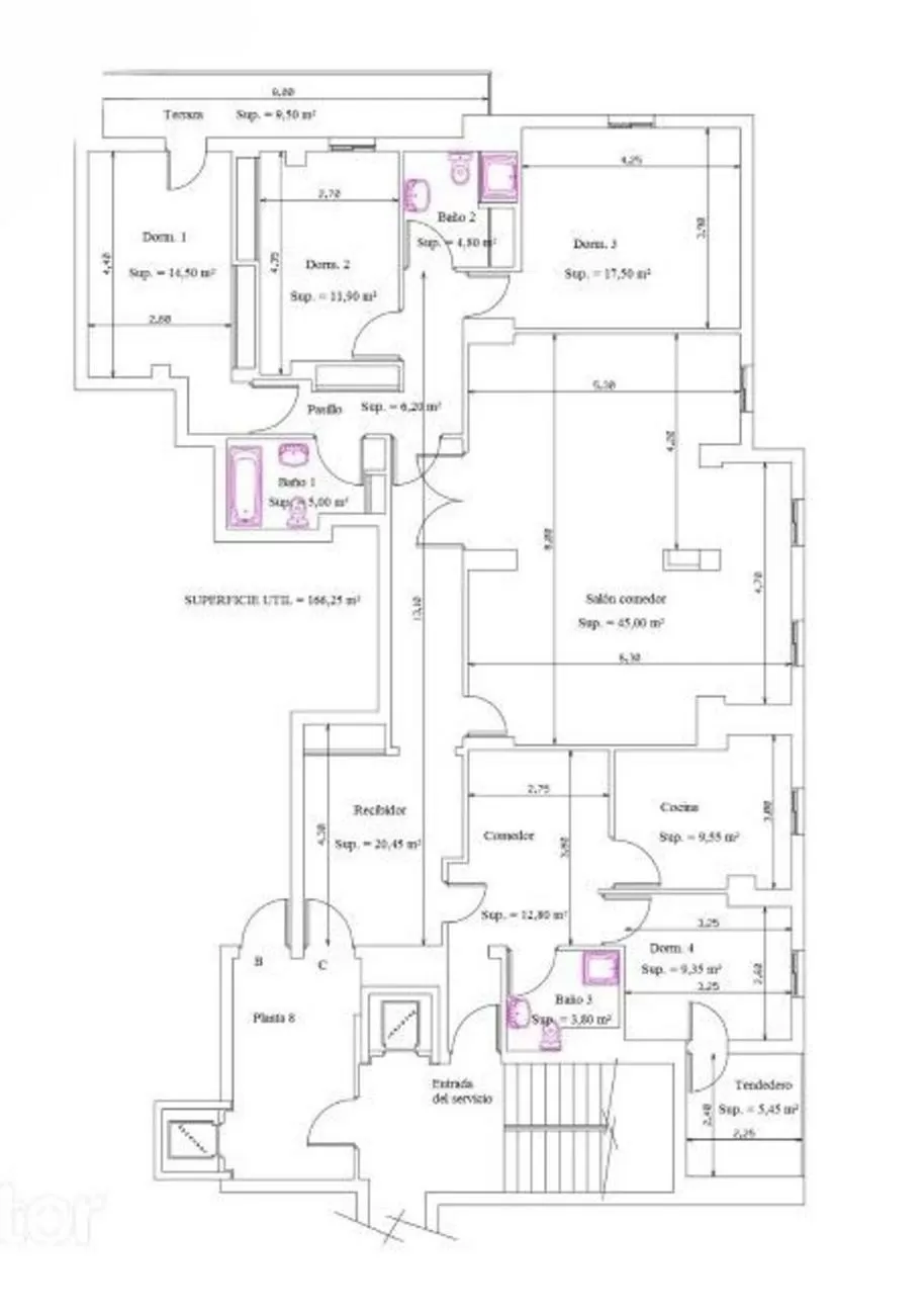 Imagen de Paseo de la Castellana, Tetuán, Madrid capital (Ref.2092) Imagen de Paseo de la Castellana, Tetuán, Madrid capital (Ref.2092)