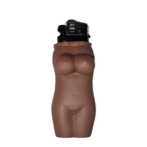 Mechero Forma de Cuerpo de Mujer Mulato