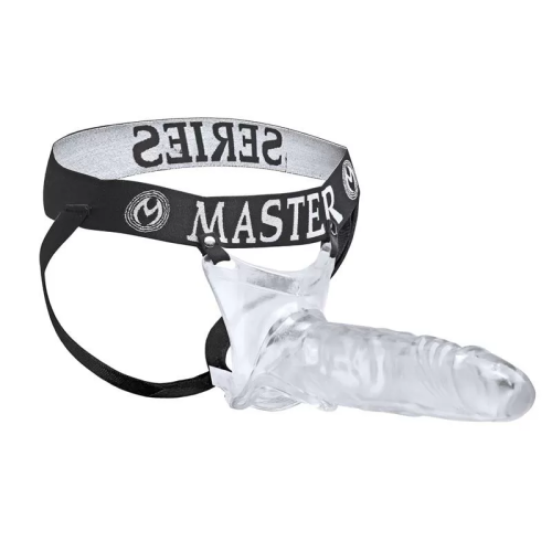 Grand Mamba XL Suspensorio con Dildo Hueco Transparente