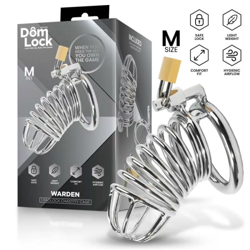 Warden Jaula para el Pene Talla M