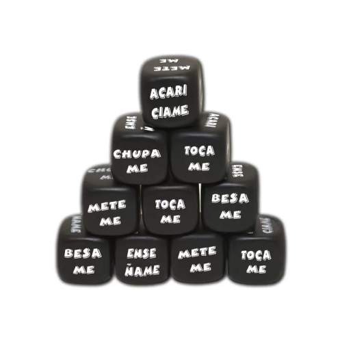 Dado de Acción Negro 1 ud