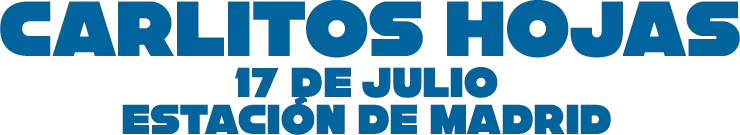 Concierto de Carlitos Hojas el 17 de Julio en Linares