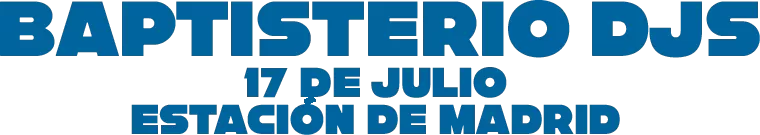 Concierto de Baptisterio DJS 17 de julio en Linares