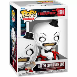 FIGURA POP TERRIFIER ART THE CLOWN WITH BIKE