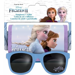 FROZEN SET BILLETERO GAFAS DE SOL 19X14CM