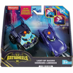 SET 2 COCHES BAM & BUFF BATWHEELS DC COMICS