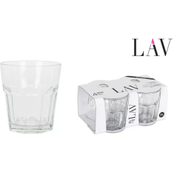 SET 4 VASOS AGUA 305CC ARAS BEST OFFER