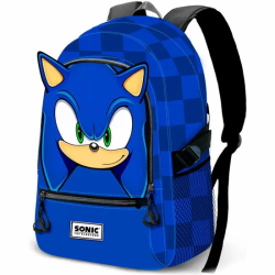 MOCHILA SIGHT SONIC THE HEDGEHOG 44CM ADAPTABLE