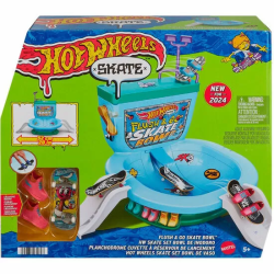 SET BOWL DE INODORO SKATE HOT WHEELS