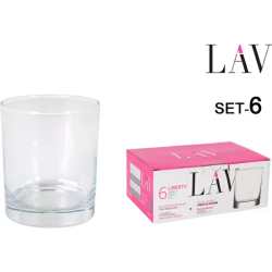 SET 6 VASOS 265CC LIBERTY