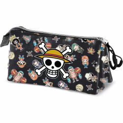 PORTATODO SKULL ONE PIECE TRIPLE