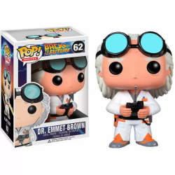 FIGURA POP REGRESO AL FUTURO DR EMMET BROWN