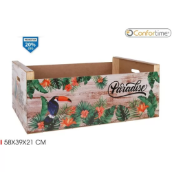 CAJA WOOD BRILLO58X39X21 PARADISE CONFORTIME