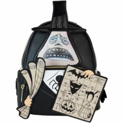 MOCHILA LENTICULAR MAYOR WITH PLANS PESADILLA ANTES DE NAVIDAD LOUNGEFLY DISNEY 26CM