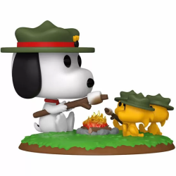 FIGURA POP DELUXE PEANUTS SNOOPY & BEABLE SCOUTS