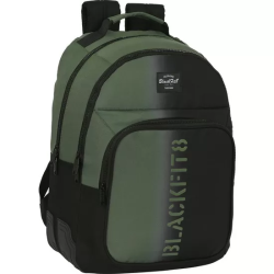 MOCHILA DOBLE ADAPT.CARRO RECICLADO BLACKFIT8 