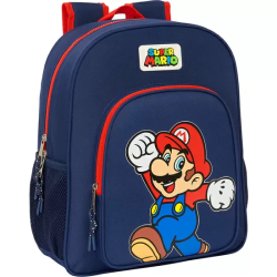 MOCHILA JUNIOR ADAPT.CARRO SUPER MARIO 