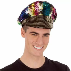 GORRA POLICÍA GLITTER T/57-60