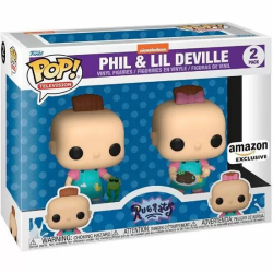 BLISTER 2 FIGURAS POP RUGRATS PHIL & LIL EXCLUSIVE