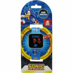 RELOJ SONIC THE HEDGEHOG LED