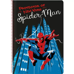 LIBRETA FOLIO 80 H. TAPAS DURAS SPIDER-MAN 