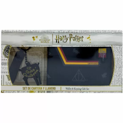 SET CARTERA + LLAVERO HARRY POTTER