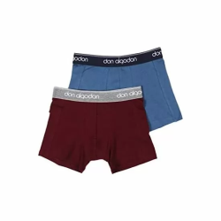 PACK 2 BOXERS NIÑO COLORES AZUL/GRANATE