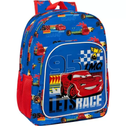 MOCHILA DE 33 CM ADAPT.CARRO CARS 