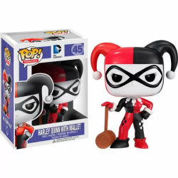 FIGURA POP DC COMICS HARLEY QUINN MAZO EXCLUSIVE