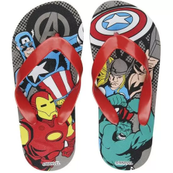 CHANCLAS AVENGERS SPIDERMAN RED