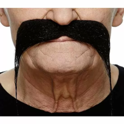 BIGOTE NEGRO TALLA ÚNICA