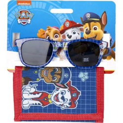 GAFAS DE SOL SET CARTERA PAW PATROL