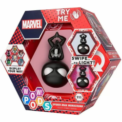 FIGURA LED WOW! POD SPIDERMAN MONOCHROME MARVEL