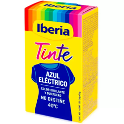 IBERIA TINTE PARA ROPA - AZUL ELECTRICO