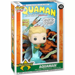 FIGURA POP COMIC COVER DC COMICS AQUAMAN