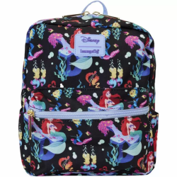 MOCHILA 35TH ANNIVERSARY LA SIRENITA DISNEY LOUNGEFLY 26CM