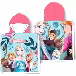 PONCHO TOALLA FROZEN DISNEY MICROFIBRA