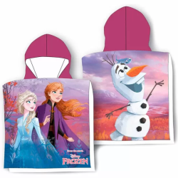 PONCHO TOALLA FROZEN DISNEY MICROFIBRA