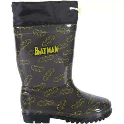 BOTAS LLUVIA PVC BATMAN GRAY