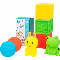 SET ANIMALES BAÑO SONIDO 8PZS