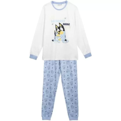 PIJAMA LARGO SINGLE JERSEY BLUEY