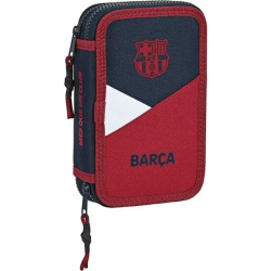 PLUMIER DOBLE PQÑO 28 PCS F.C.BARCELONA 