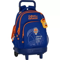 MOCHILA GDE. C/RUEDAS COMPACT EXTRAIBLE VALENCIA BASKET