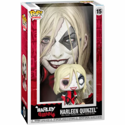 FIGURA POP COMIC COVER DC COMIC HARLEY QUINN HARLEEN QUINZEL