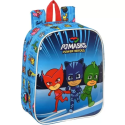 MOCHILA GUARDERIA ADAPT.CARRO PJMASKS