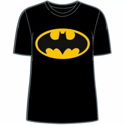 CAMISETA LOGO BATMAN DC COMICS ADULTO MUJER