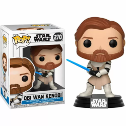 FIGURA POP STAR WARS CLONE WARS OBI WAN KENOBI