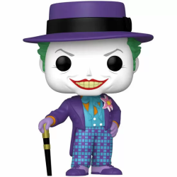 FIGURA POP DC COMICS BATMAN 1989 JOKER WITH HAT EXCLUSIVE 25CM