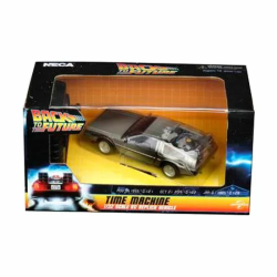 COCHE RADIOCONTROL TIME MACHINE REGRESO AL FUTURO 13CM